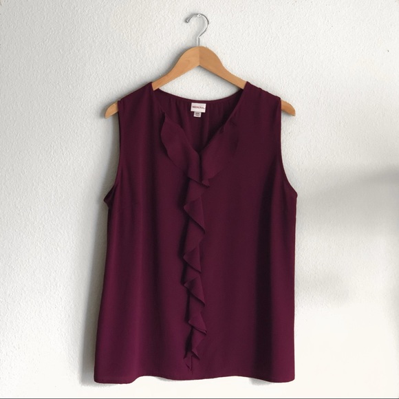 LIKE NEW! Ruffle Tank Top/Suit Shell! - Picture 2 of 8